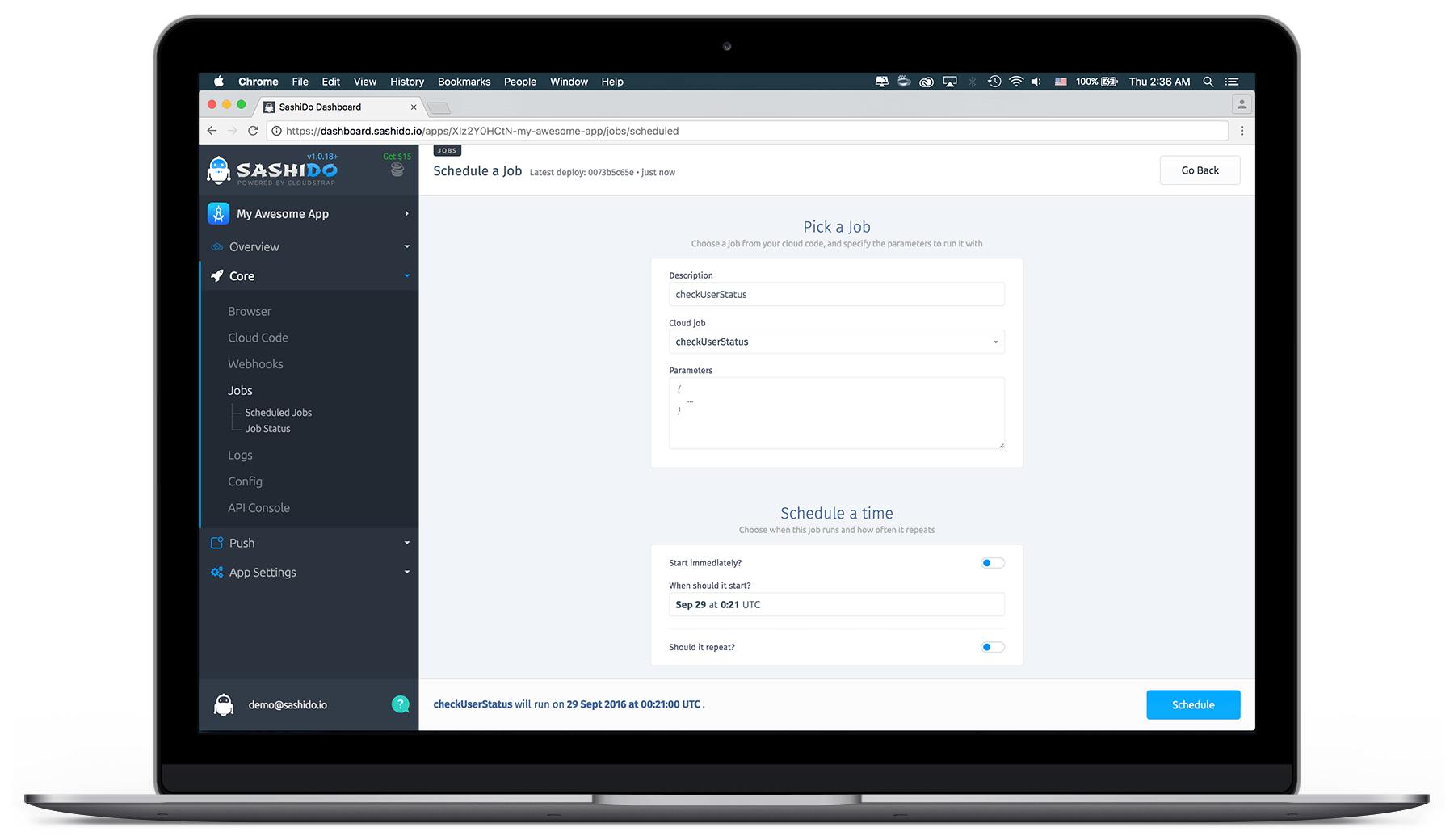 Background Jobs - Scheduled Jobs